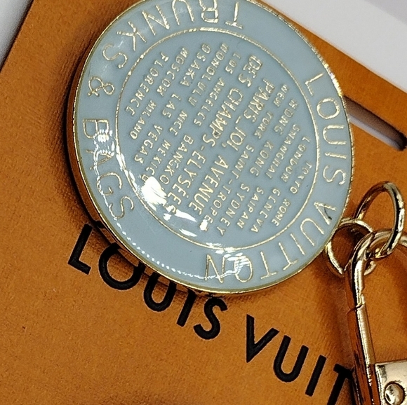 Louis Vuitton Zipper Pull Trunks & Bags Light Blue 35mm - Picture 4 of 5